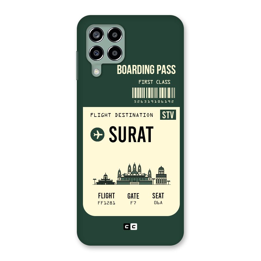 Surat Boarding Pass Back Case for Galaxy M33