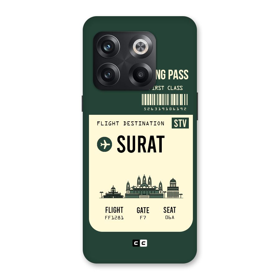 Surat Boarding Pass Back Case for OnePlus 10T