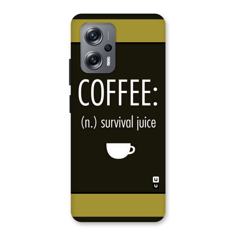 Survival Juice Back Case for Redmi K50i