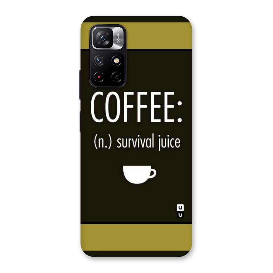 Survival Juice Back Case for Redmi Note 11T 5G
