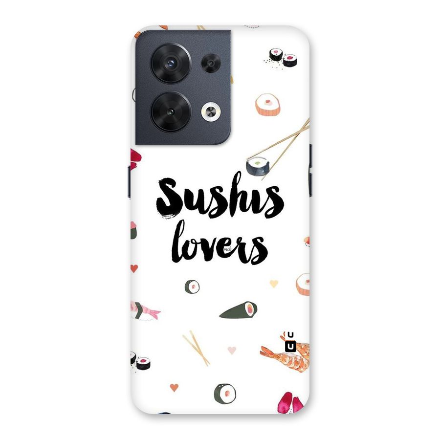 Sushi Lovers Back Case for Oppo Reno8 5G