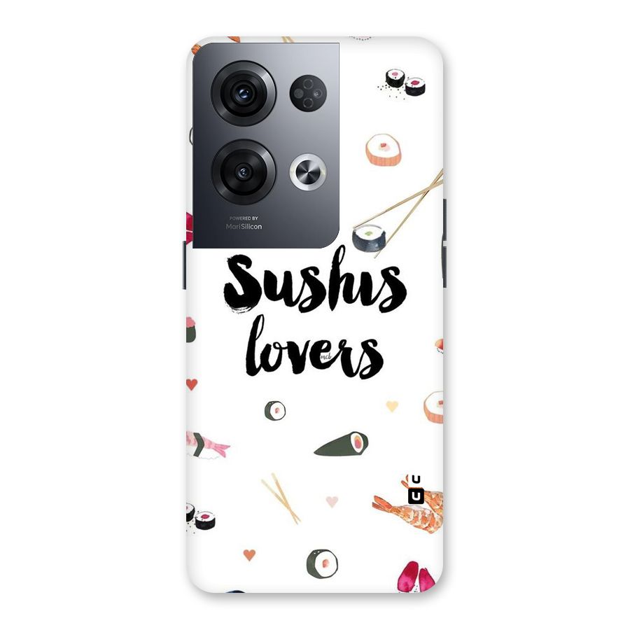 Sushi Lovers Back Case for Oppo Reno8 Pro 5G