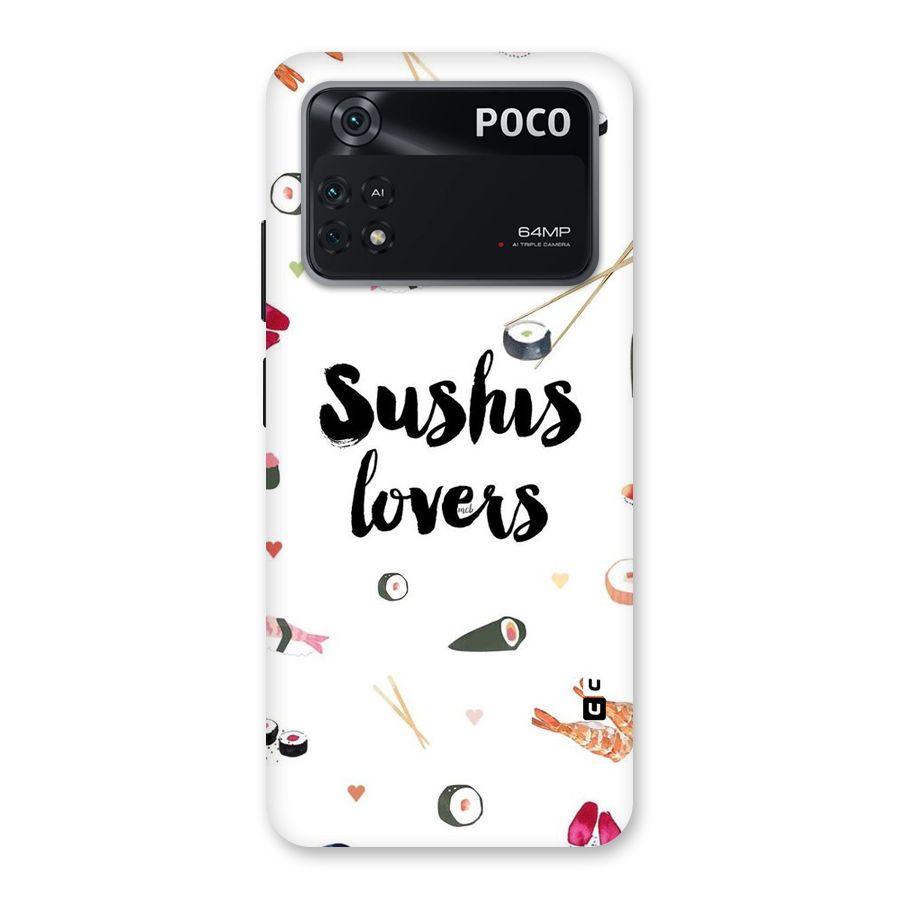 Sushi Lovers Back Case for Poco M4 Pro 4G