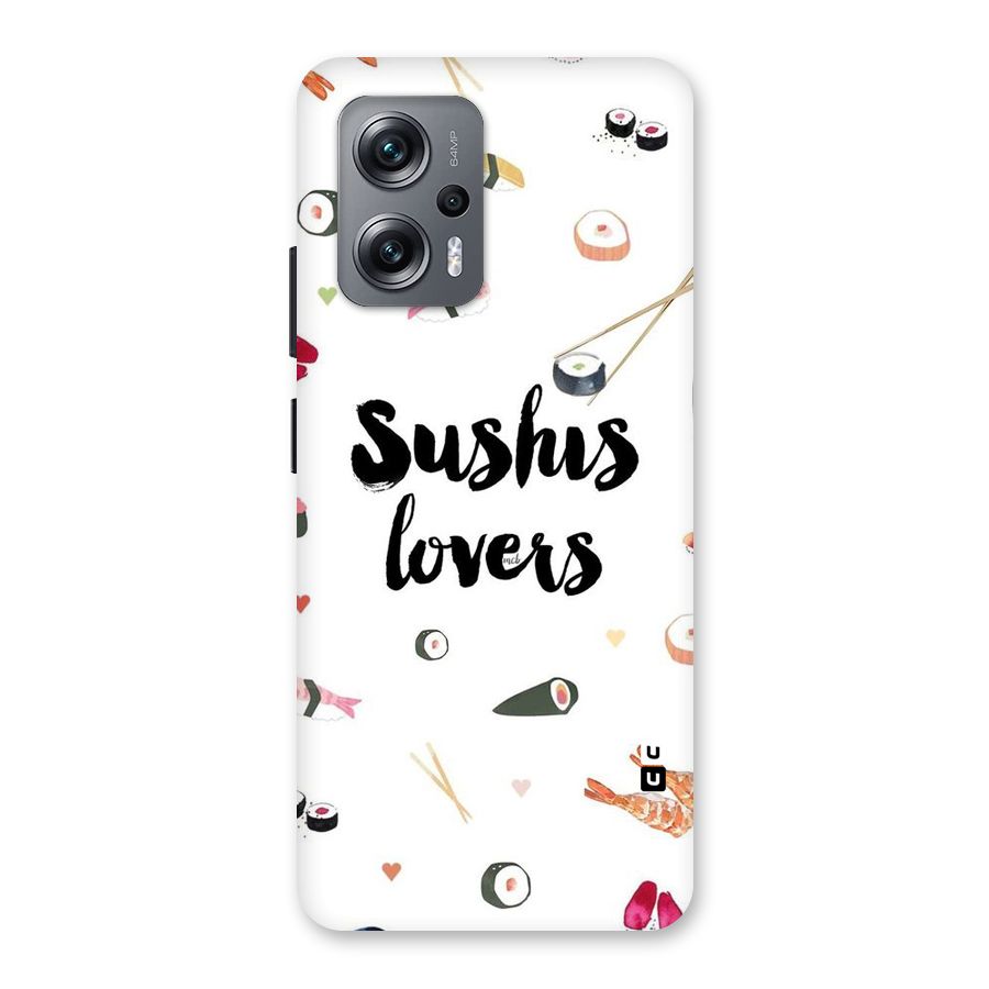 Sushi Lovers Back Case for Redmi K50i