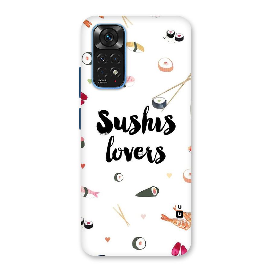Sushi Lovers Back Case for Redmi Note 11S