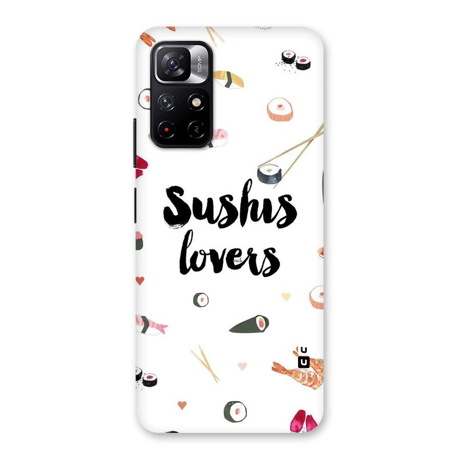 Sushi Lovers Back Case for Redmi Note 11T 5G