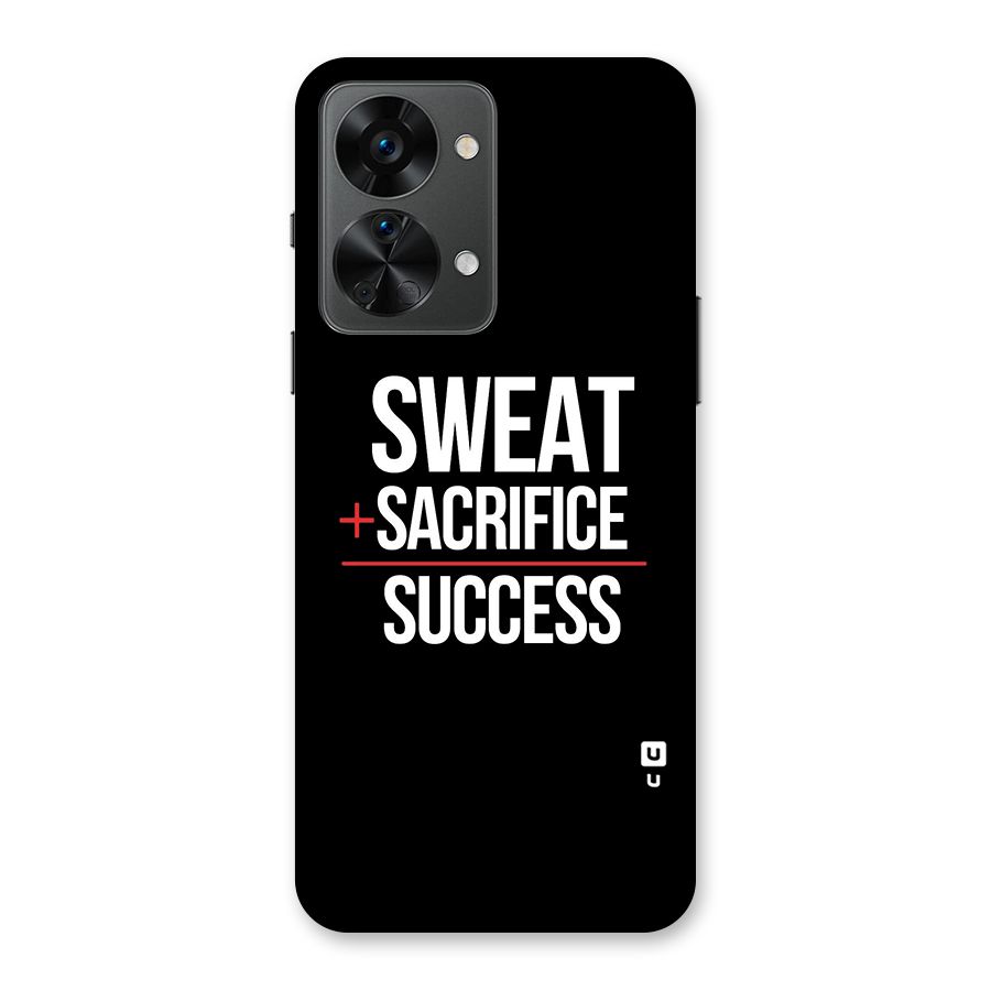 Sweat Sacrifice Success Back Case for OnePlus Nord 2T