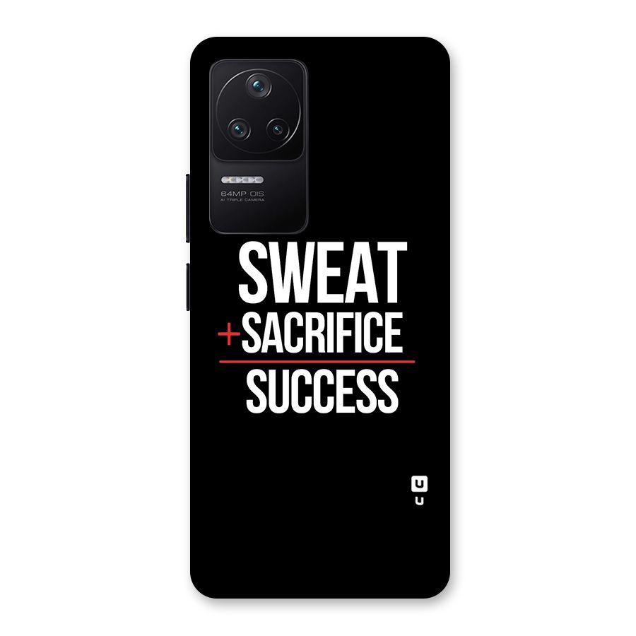 Sweat Sacrifice Success Back Case for Poco F4 5G