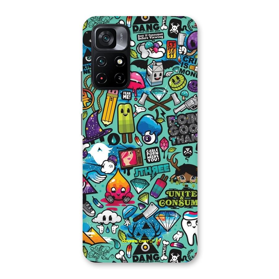 Sweet Candies Back Case for Poco M4 Pro 5G