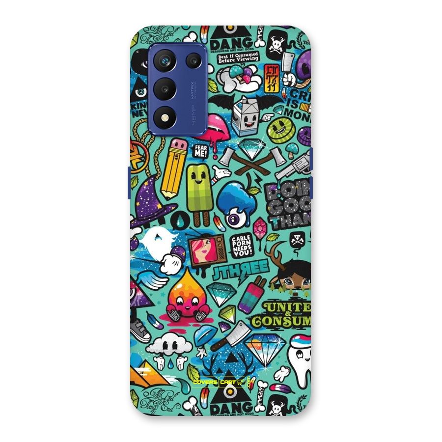 Sweet Candies Back Case for Realme 9 5G Speed