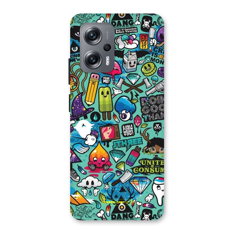 Sweet Candies Back Case for Redmi K50i