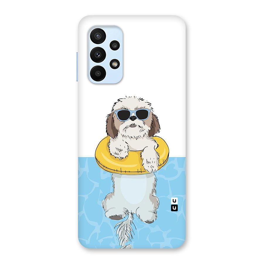 Swimming Doggo Back Case for Galaxy A23
