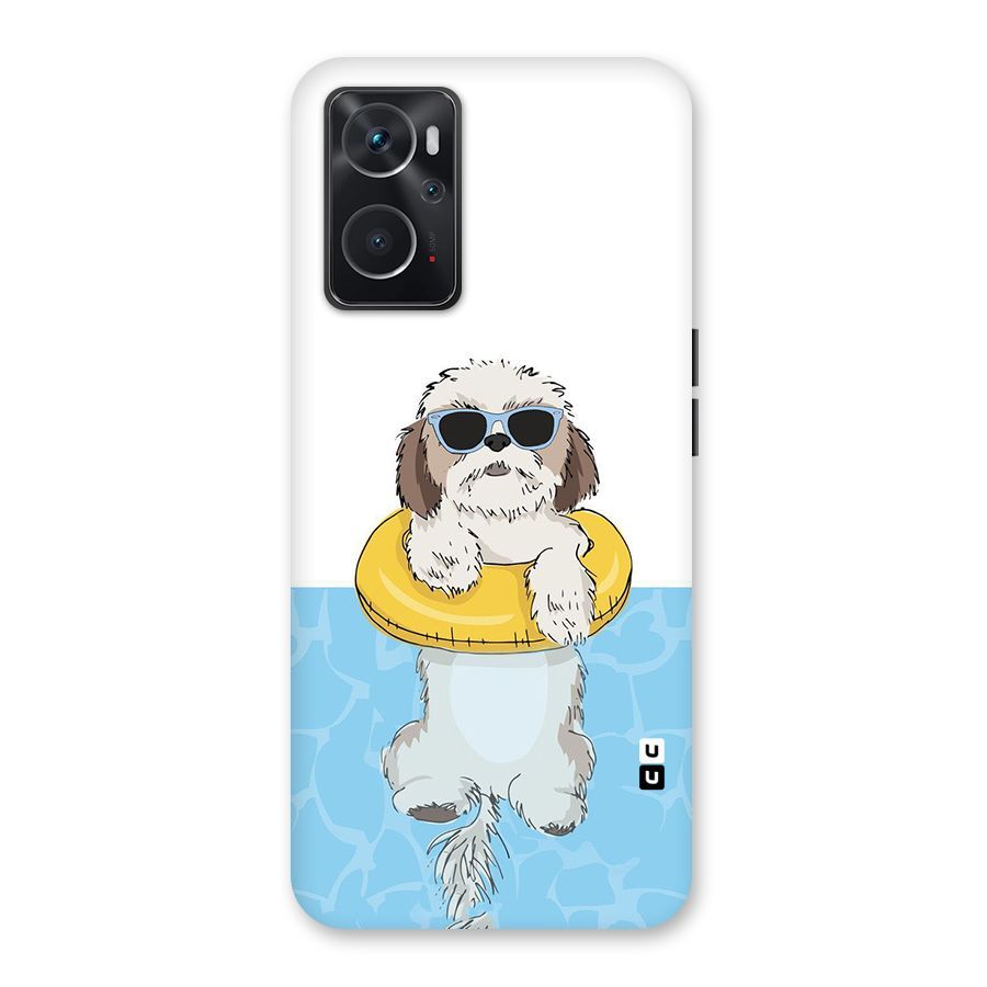 Swimming Doggo Back Case for Oppo K10 4G