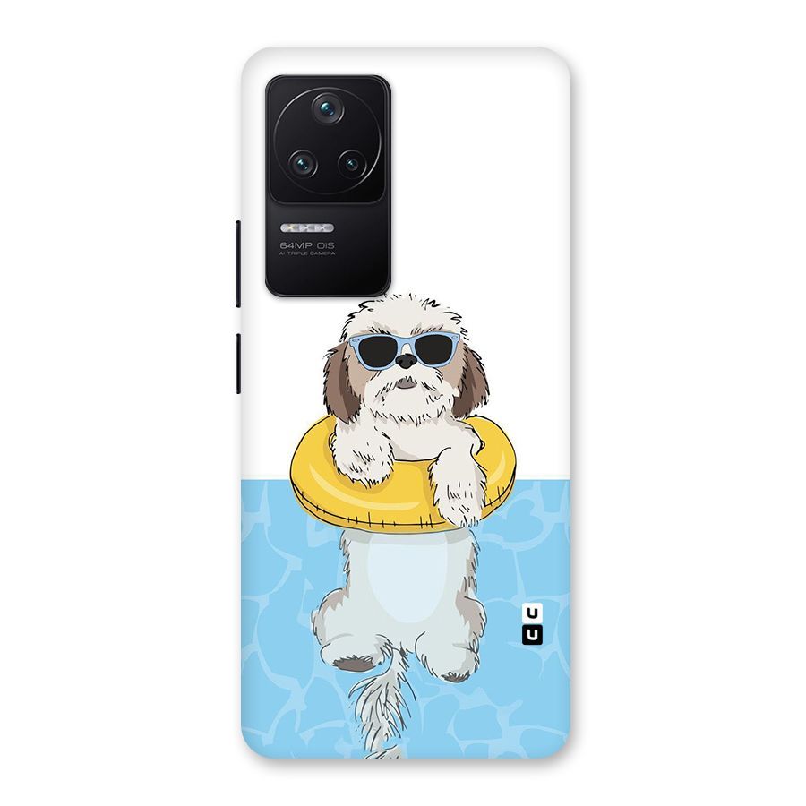 Swimming Doggo Back Case for Poco F4 5G