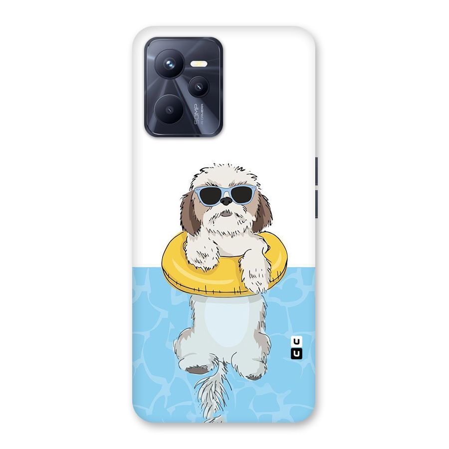 Swimming Doggo Back Case for Realme C35
