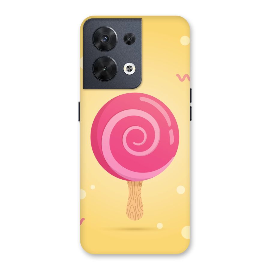 Swirl Ice Cream Back Case for Oppo Reno8 5G