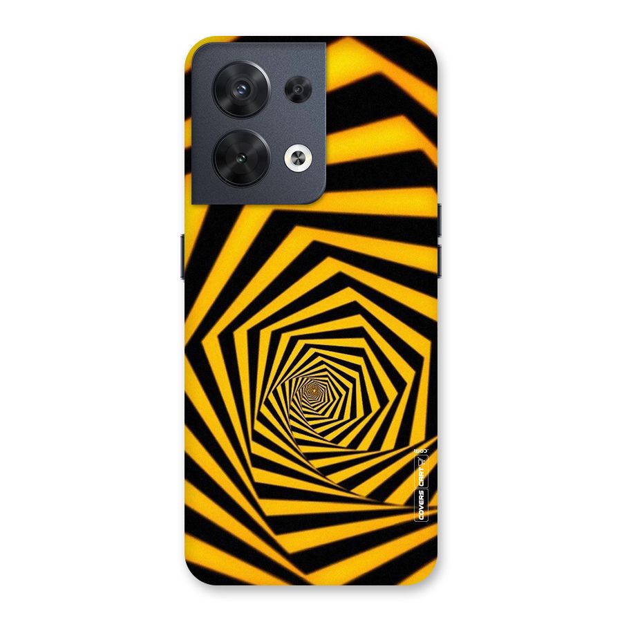 Taxi Pattern Back Case for Oppo Reno8 5G