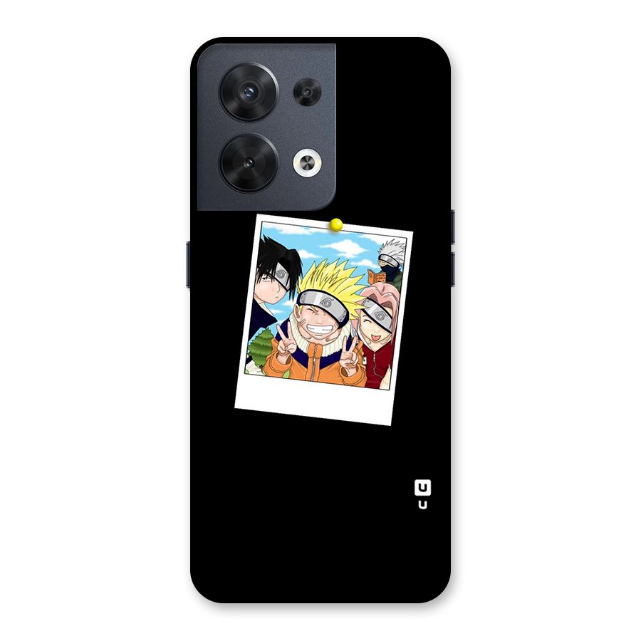 Team Kakashi Cute Back Case for Oppo Reno8 5G