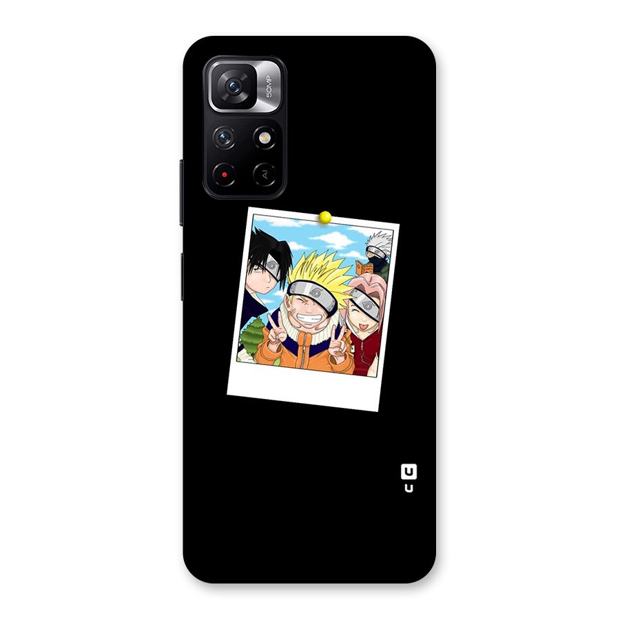 Team Kakashi Cute Back Case for Redmi Note 11T 5G
