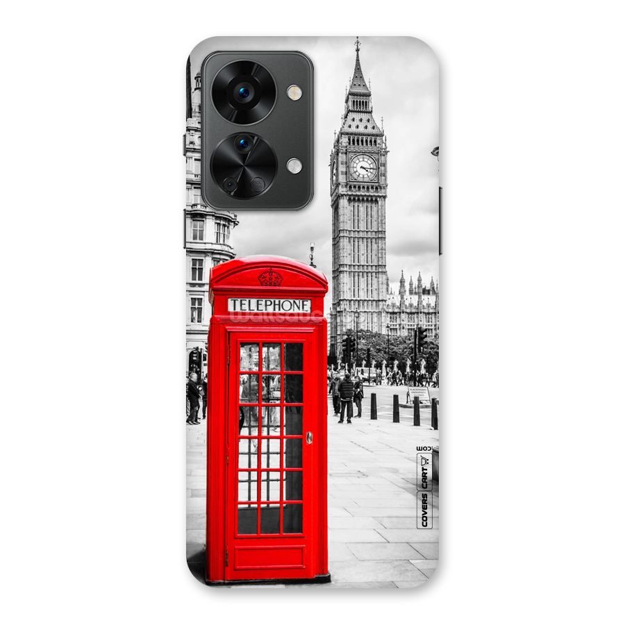 Telephone Booth Back Case for OnePlus Nord 2T