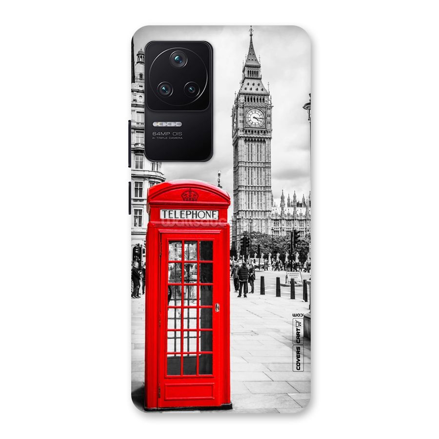 Telephone Booth Back Case for Poco F4 5G