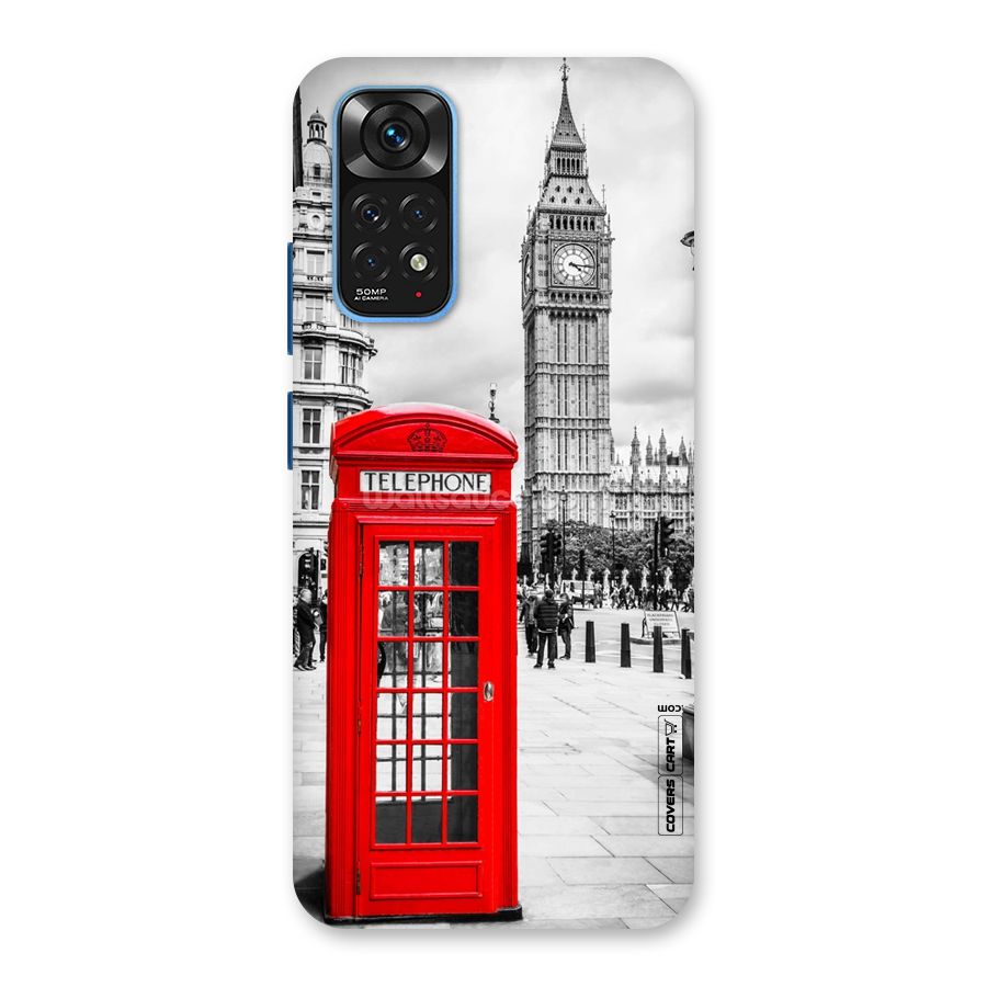 Telephone Booth Back Case for Redmi Note 11S