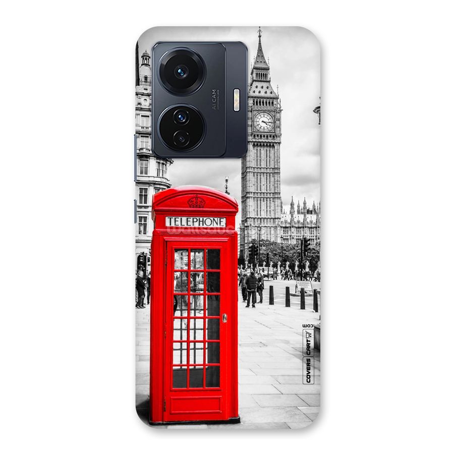 Telephone Booth Back Case for Vivo T1 Pro
