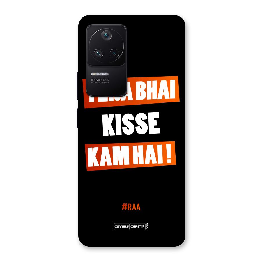 Tera Bhai Raftaar Back Case for Poco F4 5G