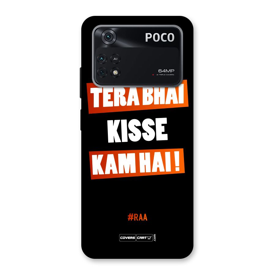 Tera Bhai Raftaar Back Case for Poco M4 Pro 4G
