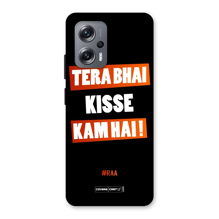 Tera Bhai Raftaar Back Case for Redmi K50i