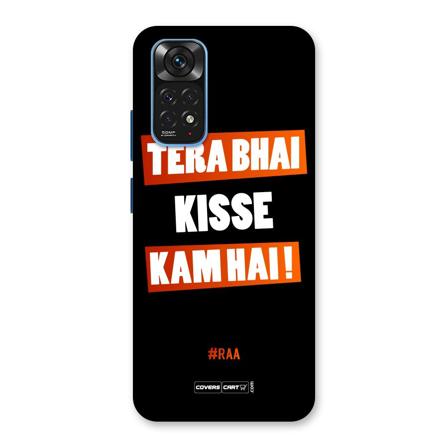 Tera Bhai Raftaar Back Case for Redmi Note 11S