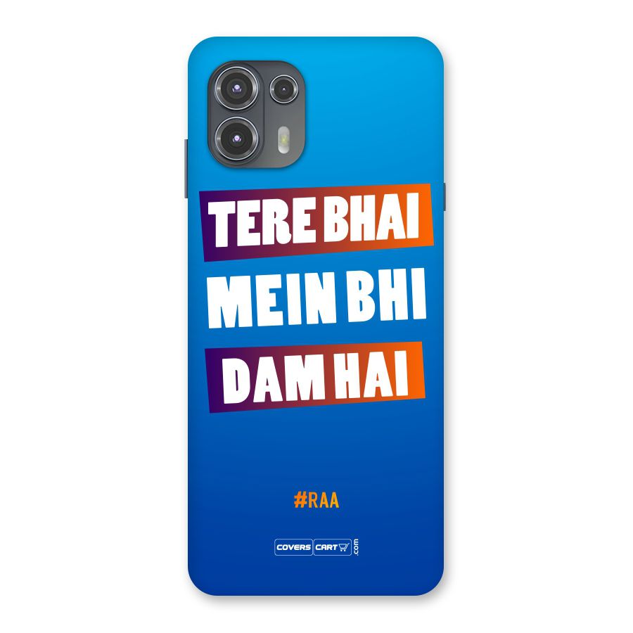 Tere Bhai Me Bhi Dam Hai Back Case for Motorola Edge 20 Fusion