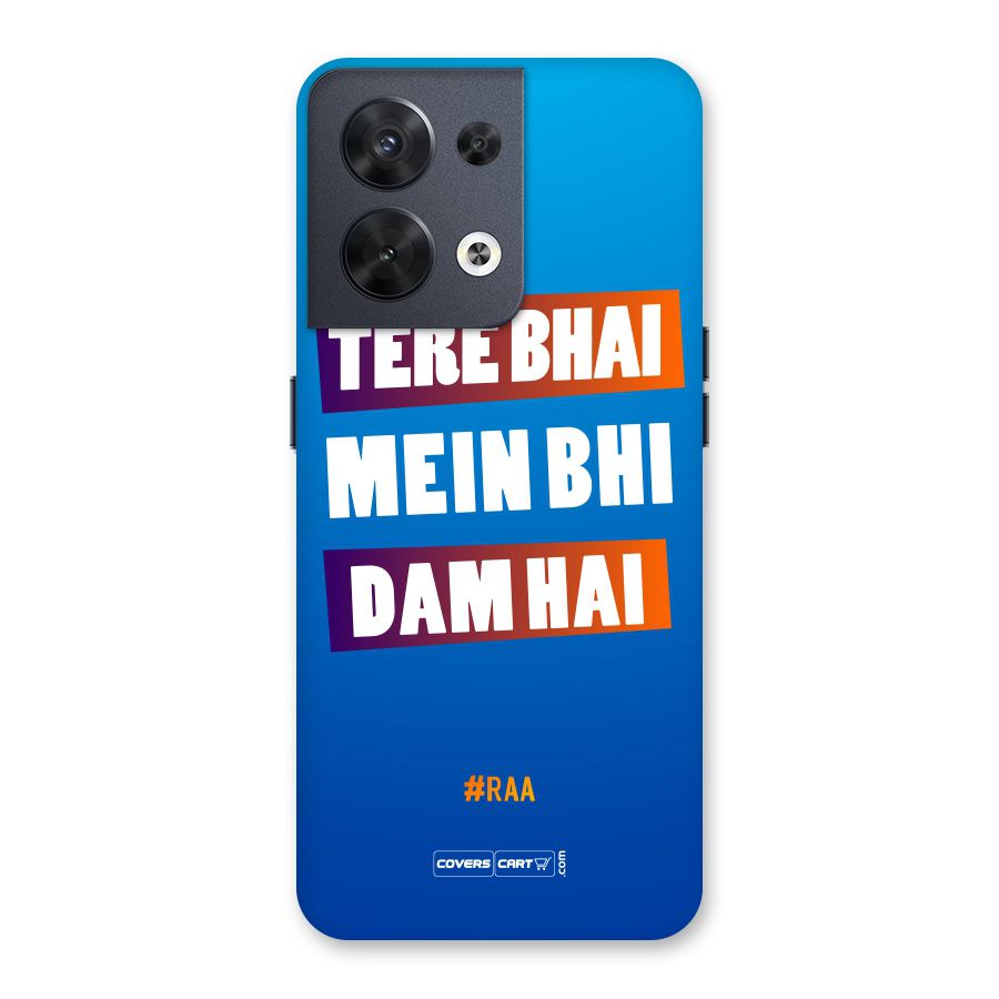 Tere Bhai Me Bhi Dam Hai Back Case for Oppo Reno8 5G