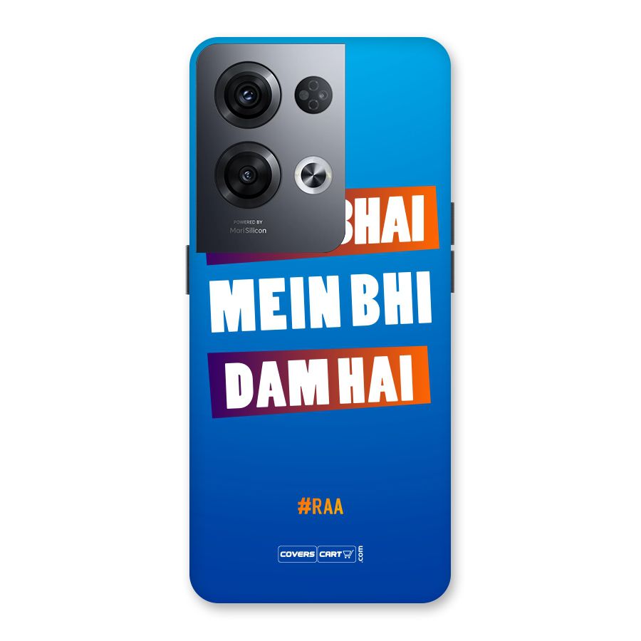 Tere Bhai Me Bhi Dam Hai Back Case for Oppo Reno8 Pro 5G