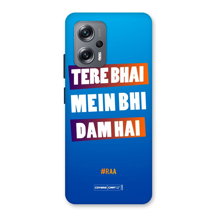 Tere Bhai Me Bhi Dam Hai Back Case for Redmi K50i