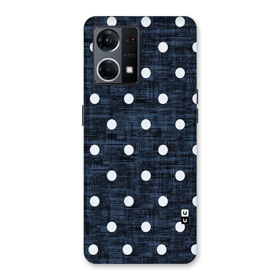 Textured Dots Glass Back Case for Oppo F21 Pro 5G