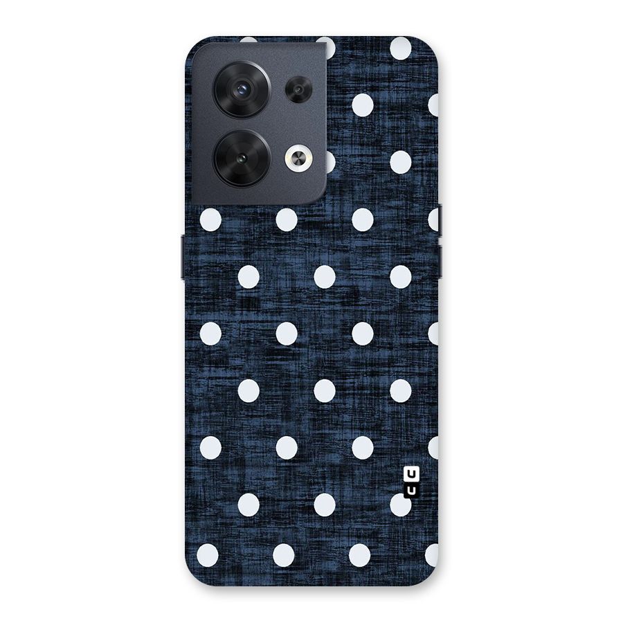 Textured Dots Back Case for Oppo Reno8 5G