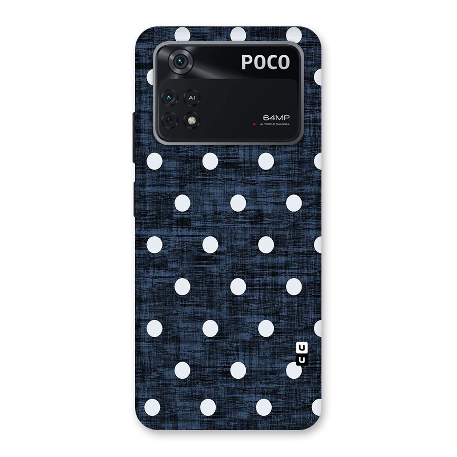 Textured Dots Back Case for Poco M4 Pro 4G