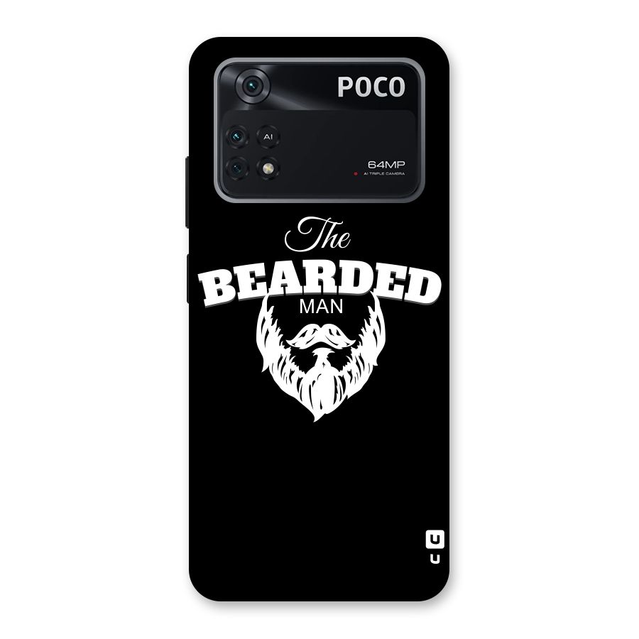 The Bearded Man Back Case for Poco M4 Pro 4G