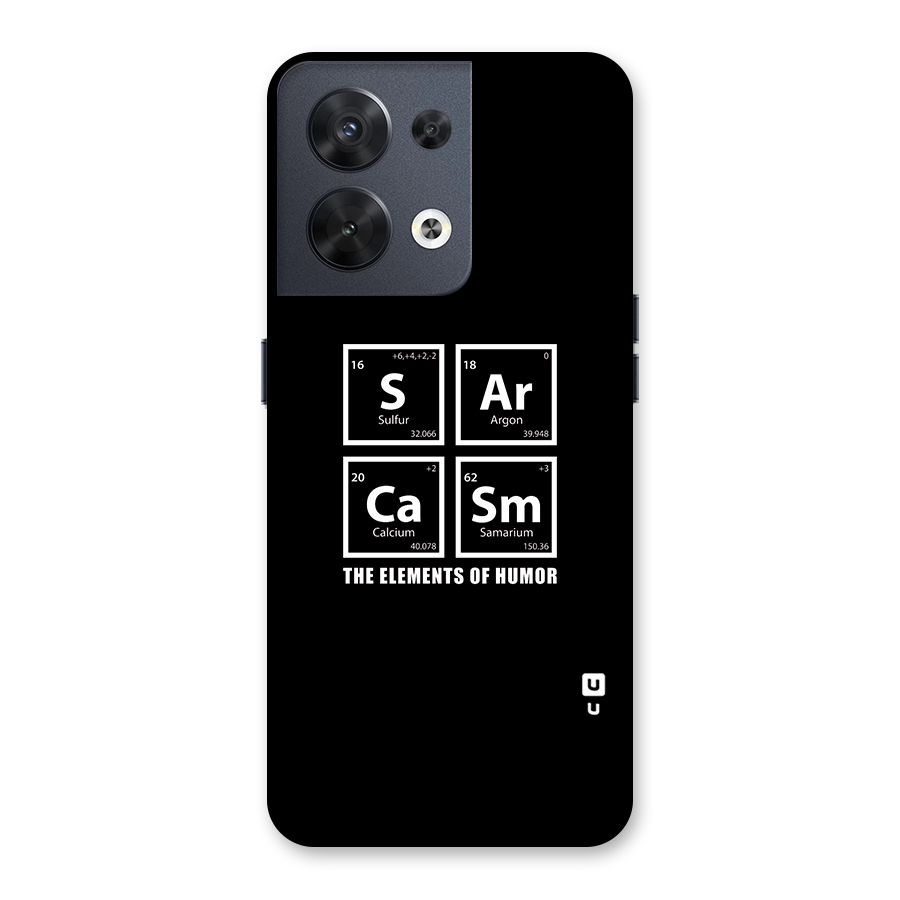 The Elements of Humor Back Case for Oppo Reno8 5G
