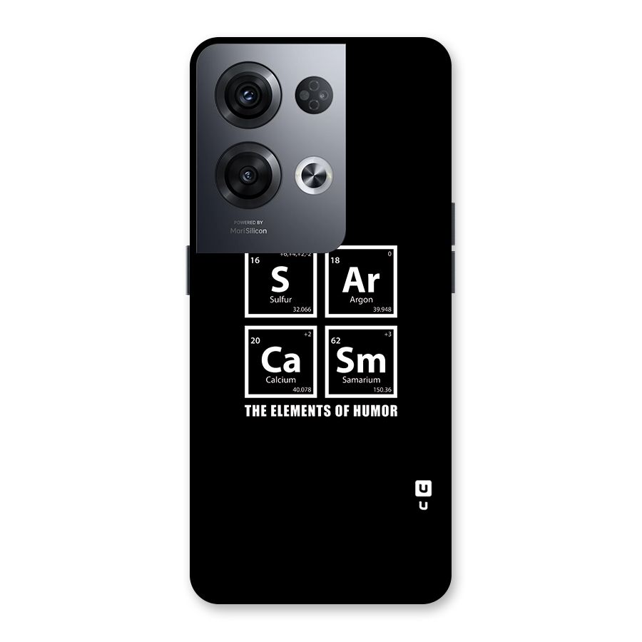 The Elements of Humor Back Case for Oppo Reno8 Pro 5G
