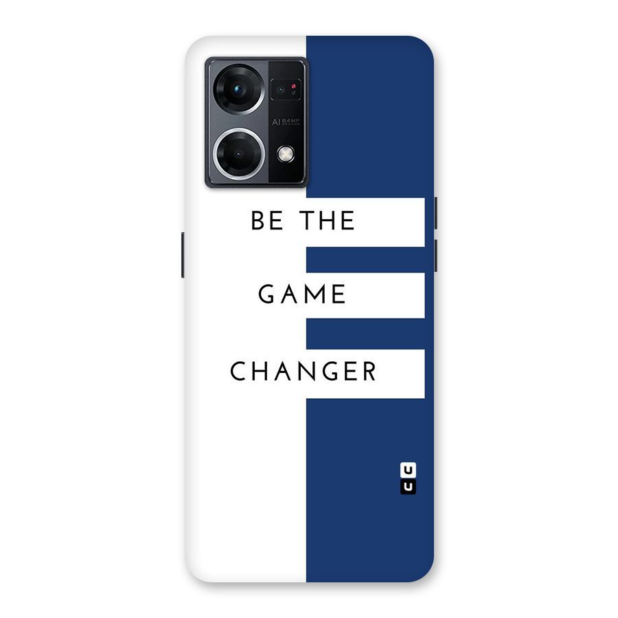 The Game Changer Glass Back Case for Oppo F21 Pro 5G