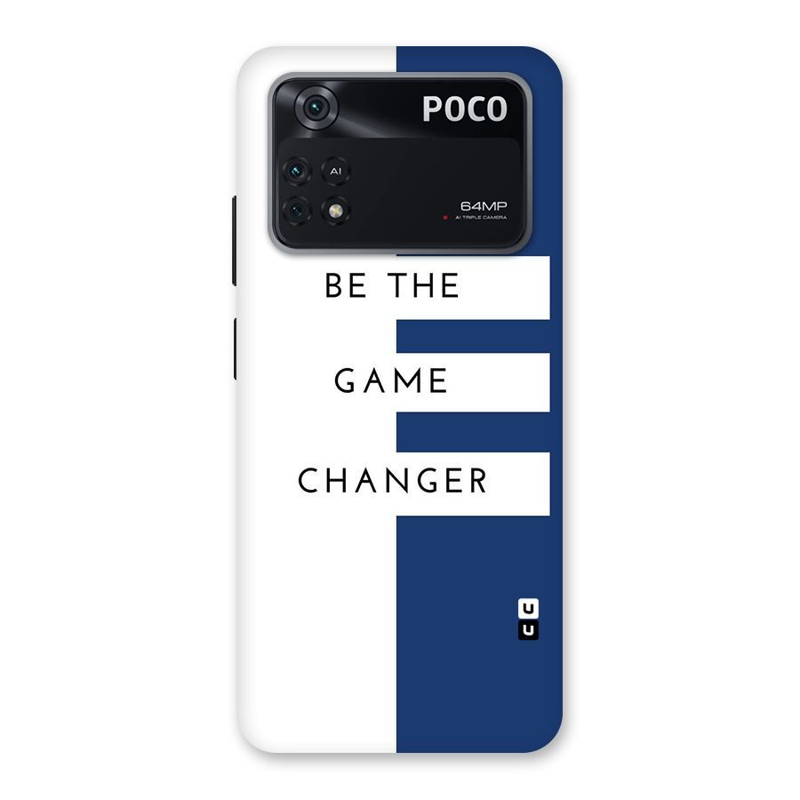 The Game Changer Back Case for Poco M4 Pro 4G