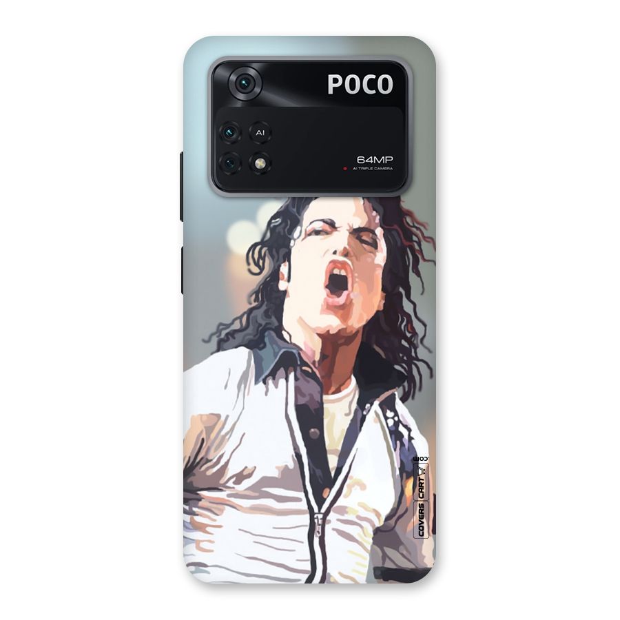 The Legend Michael Jackson Back Case for Poco M4 Pro 4G
