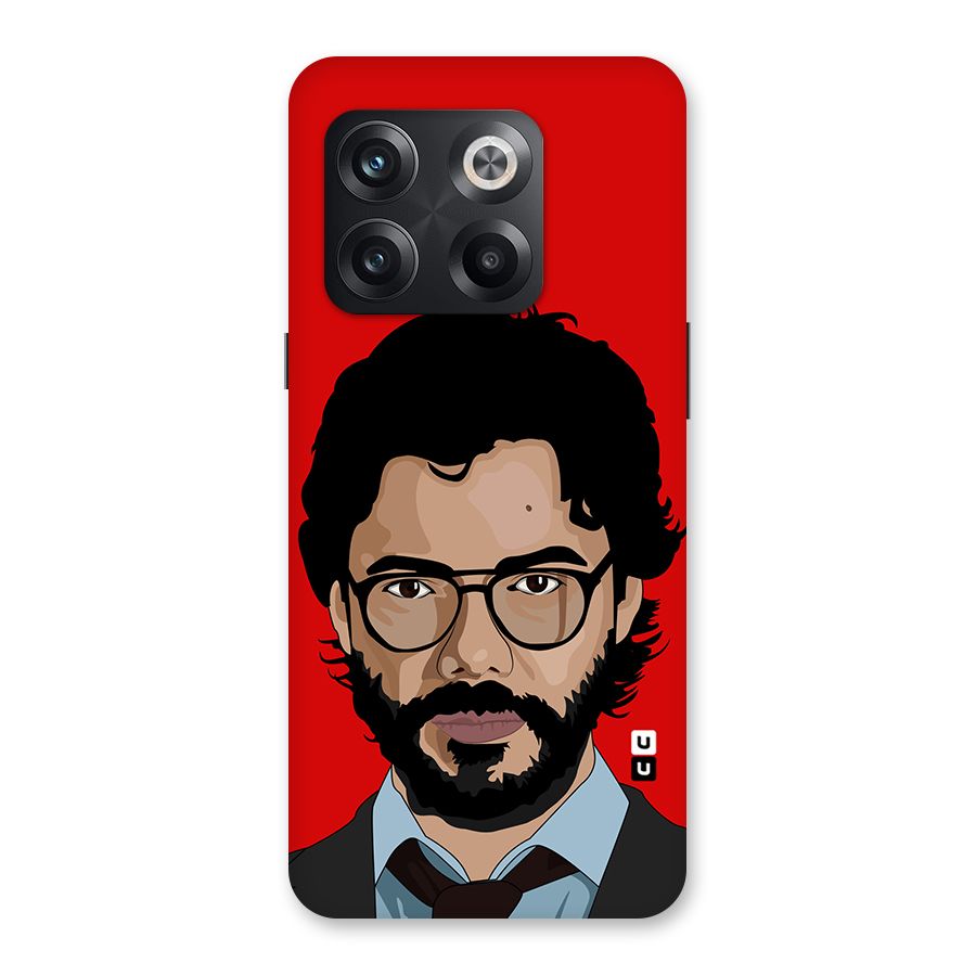 The Professor Illustration Art Back Case for OnePlus 10T