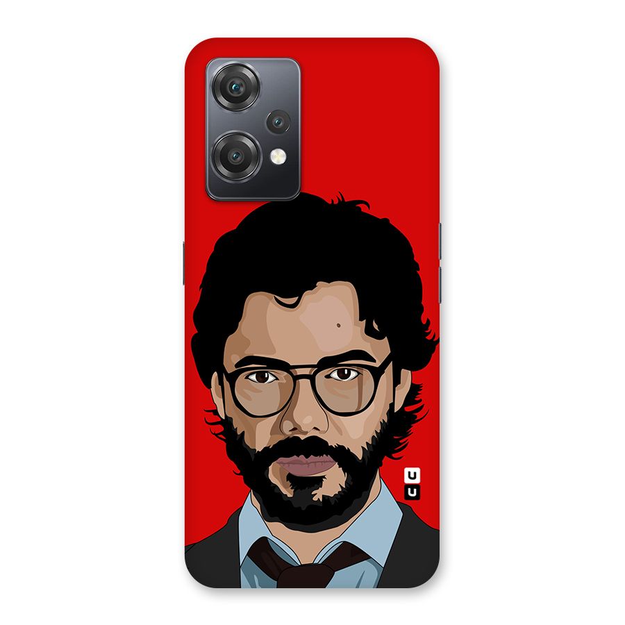 The Professor Illustration Art Back Case for OnePlus Nord CE 2 Lite 5G