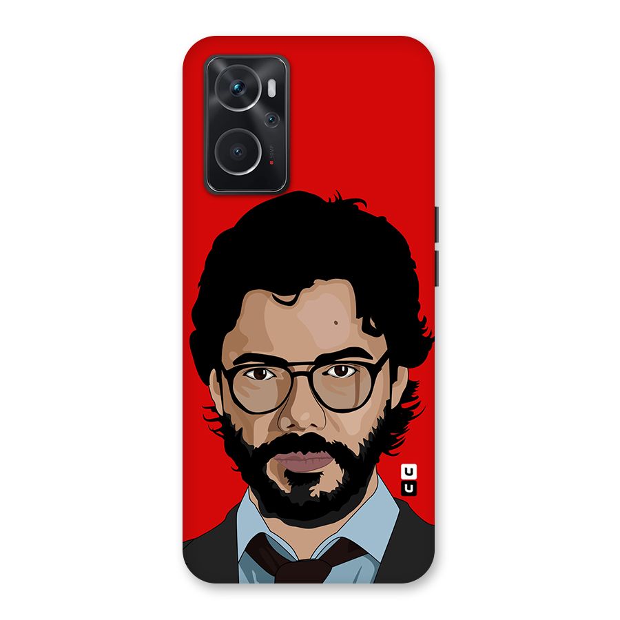 The Professor Illustration Art Back Case for Oppo K10 4G