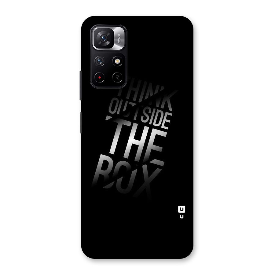 Think Outside the Box Back Case for Redmi Note 11T 5G