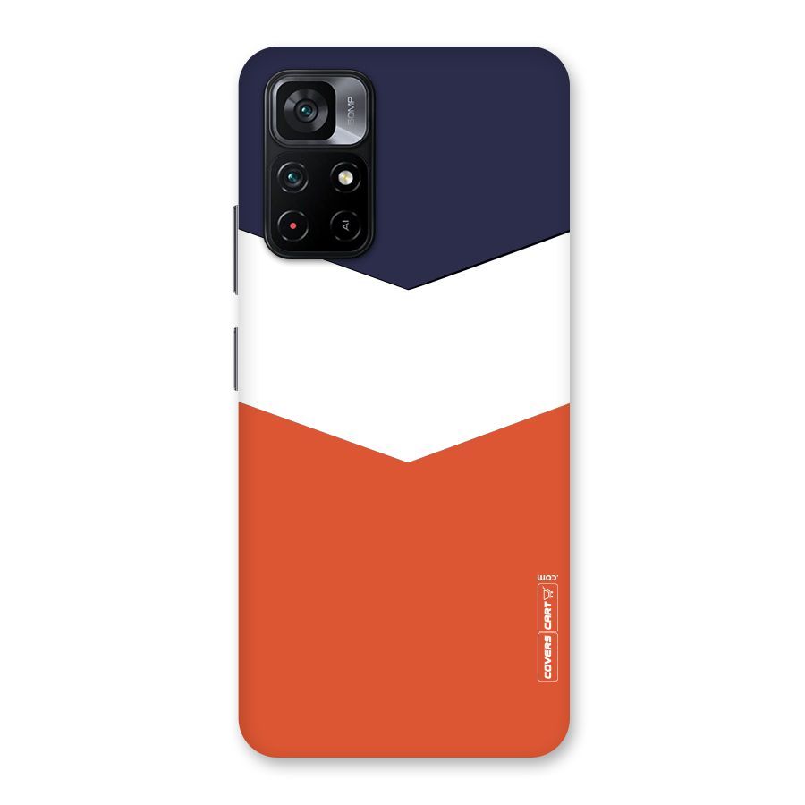 Three Colour Pattern Back Case for Poco M4 Pro 5G
