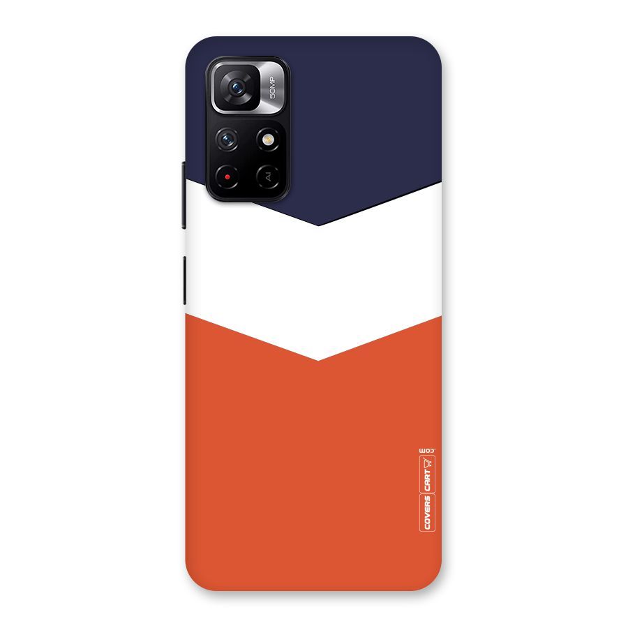 Three Colour Pattern Back Case for Redmi Note 11T 5G